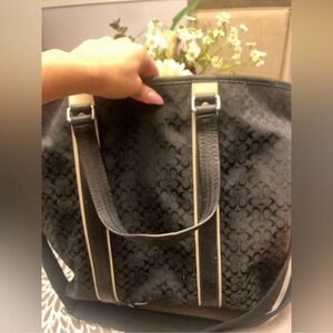 Black Coach travel Bag
